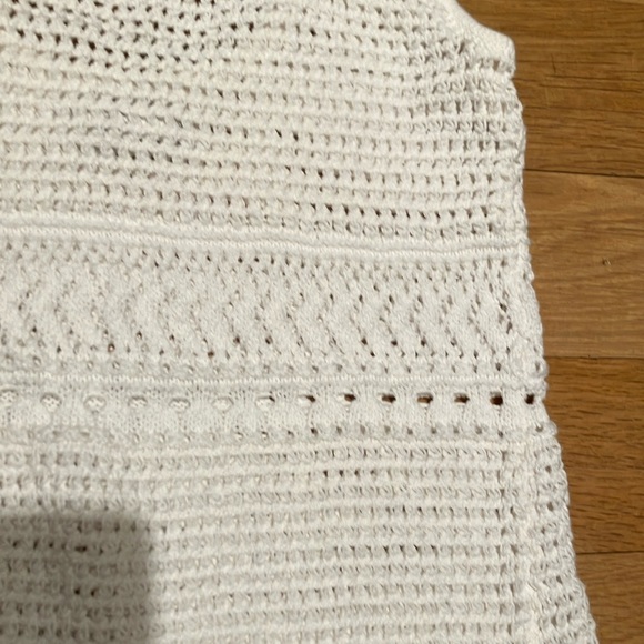 Hollister Ivory Crochet Knit Dress - Small - Picture 4 of 6